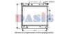AKS DASIS 320360N Radiator, engine cooling